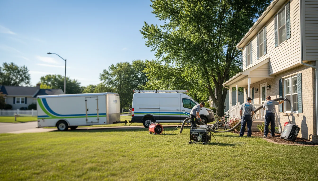 Flooded Basement Restoration And Cleanup With Repair in Magnet, NE near me